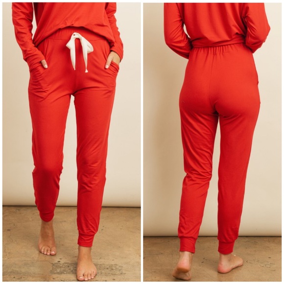 ❄️BLACK 2-PIECE JOGGERS SET - Picture 4 of 5